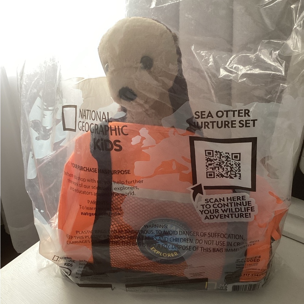 National Geographic Kids Sea Otter Plush